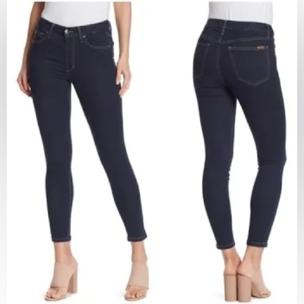 Joe’s Hi(Rise) Honey Curvy Skinny Ankle Raw Hem Denim Jeans Size 29